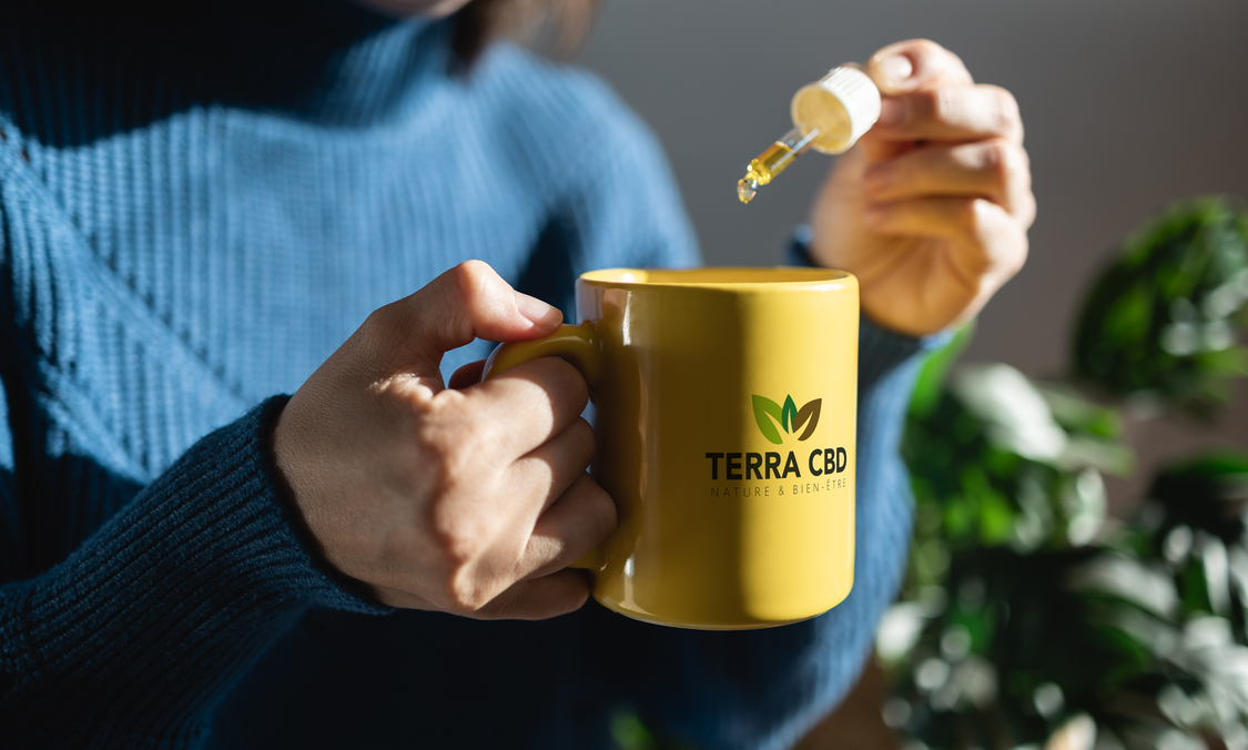 Thé et huile Terra CBD