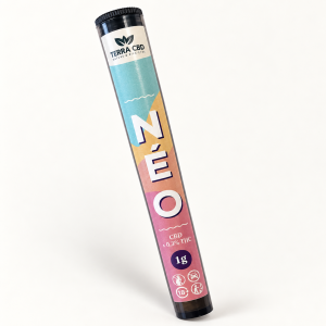 Pré-roll Néo Terra CBD de 1 g en tube