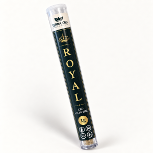 Pré-roll Royal CBD Terra CBD de 1 g en tube
